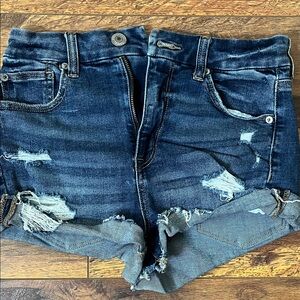 American Eagle Outfitters Blue Denim Shorts